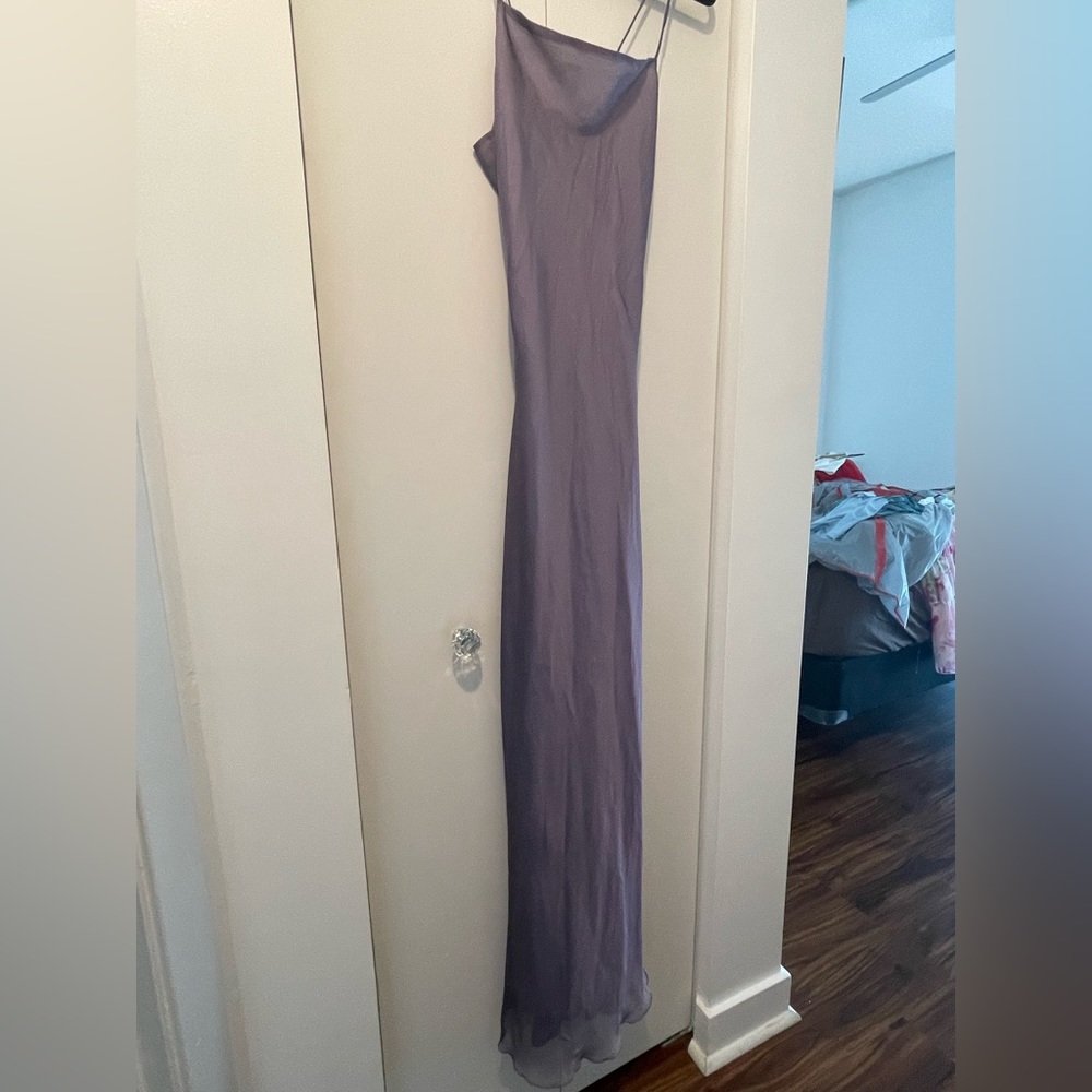 Lilac long gown